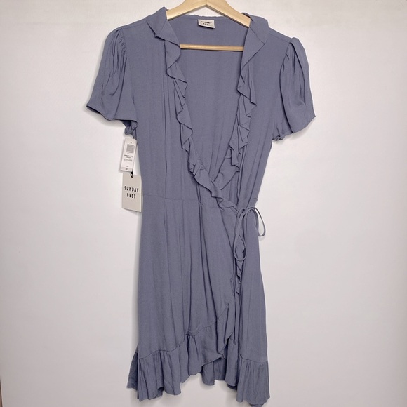 NWT Sunday Best Ruffle Dress - Picture 2 of 5